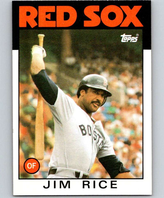1986 Topps #320 Jim Rice Red Sox MLB Baseball