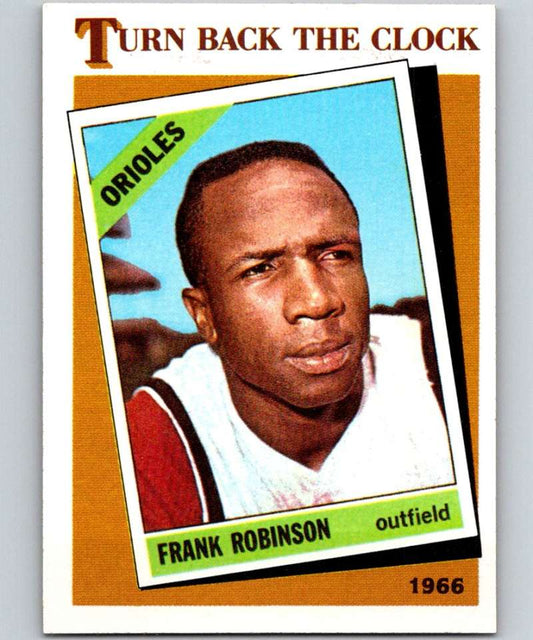 1986 Topps #404 Frank Robinson Orioles TBTC MLB Baseball Image 1