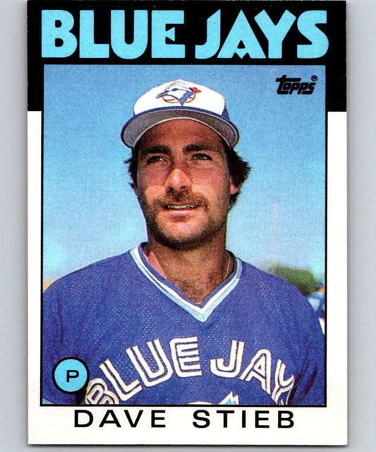 1986 Topps #650 Dave Stieb Blue Jays MLB Baseball