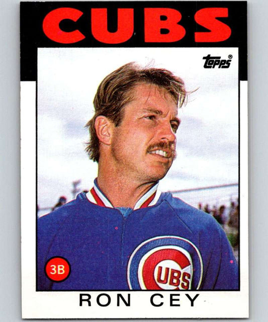 1986 Topps #669 Ron Cey Cubs MLB Baseball