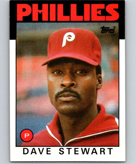 1986 Topps #689 Dave Stewart Phillies MLB Baseball