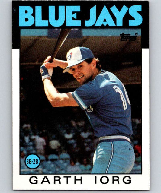 1986 Topps #694 Garth Iorg Blue Jays MLB Baseball
