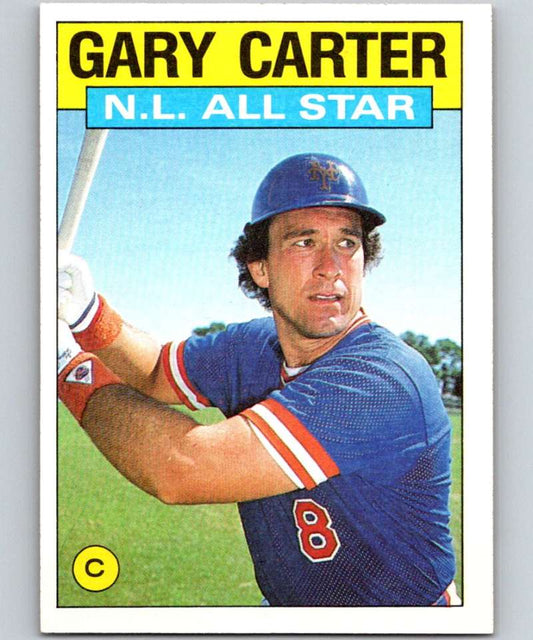 1986 Topps #708 Gary Carter Mets AS MLB Baseball