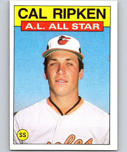 1986 Topps #715 Cal Ripken Jr. Orioles AS MLB Baseball