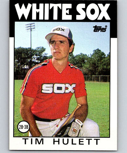 1986 Topps #724 Tim Hulett White Sox MLB Baseball