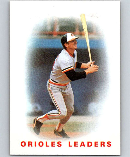 1986 Topps #726 Rick Dempsey Orioles Orioles Leaders MLB Baseball Image 1