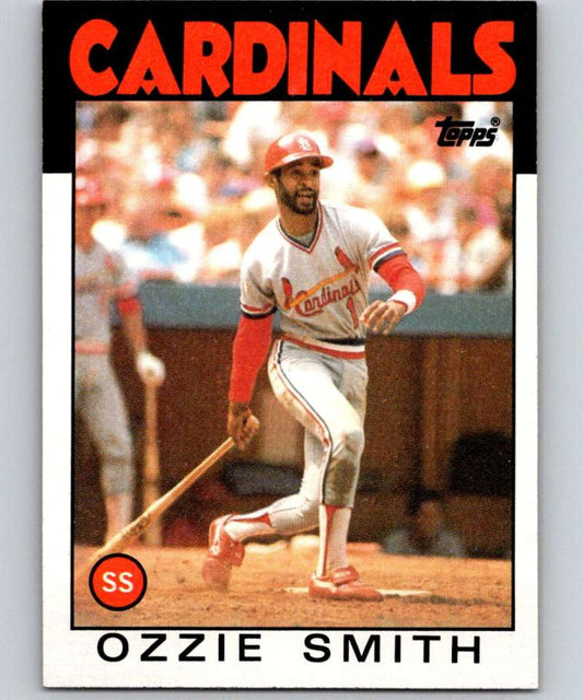 1986 Topps #730 Ozzie Smith Cardinals MLB Baseball