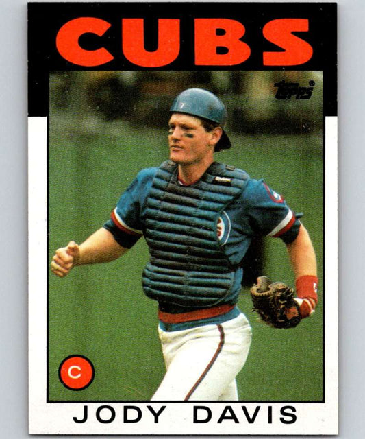 1986 Topps #767 Jody Davis Cubs MLB Baseball