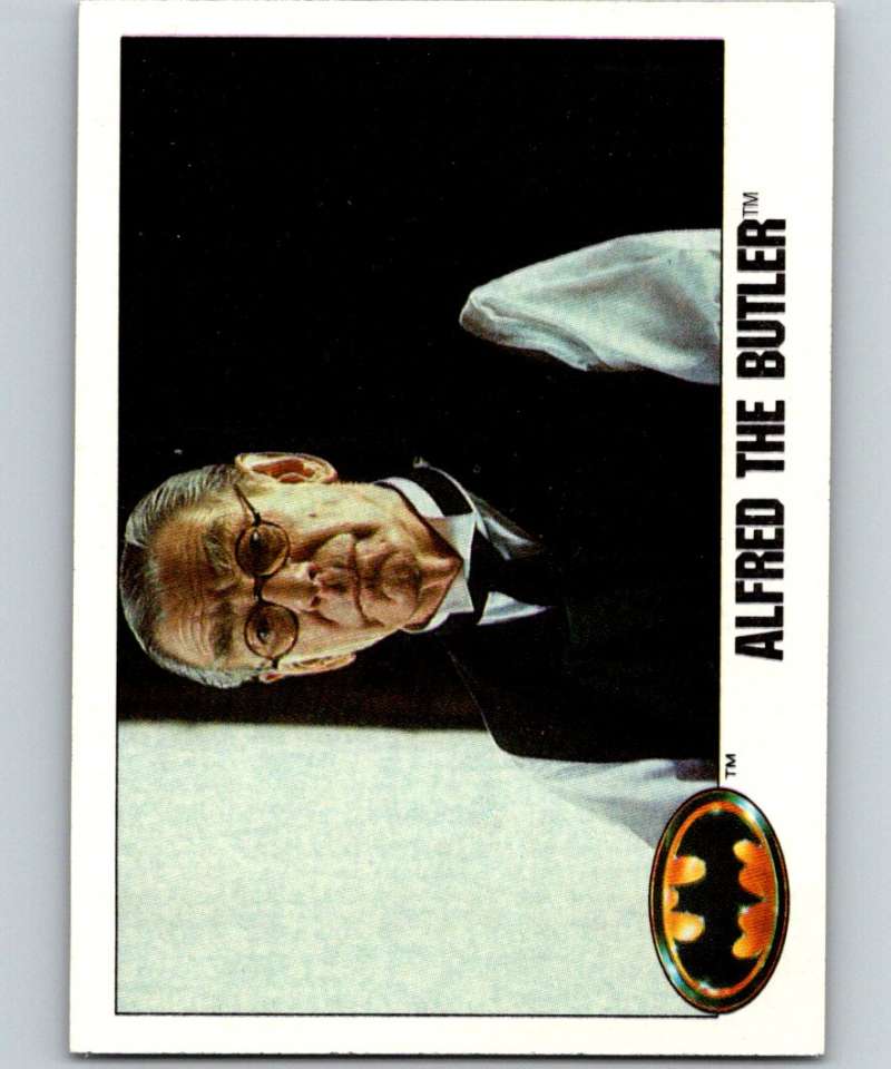 1989 Topps Batman #9 Alfred the Butler