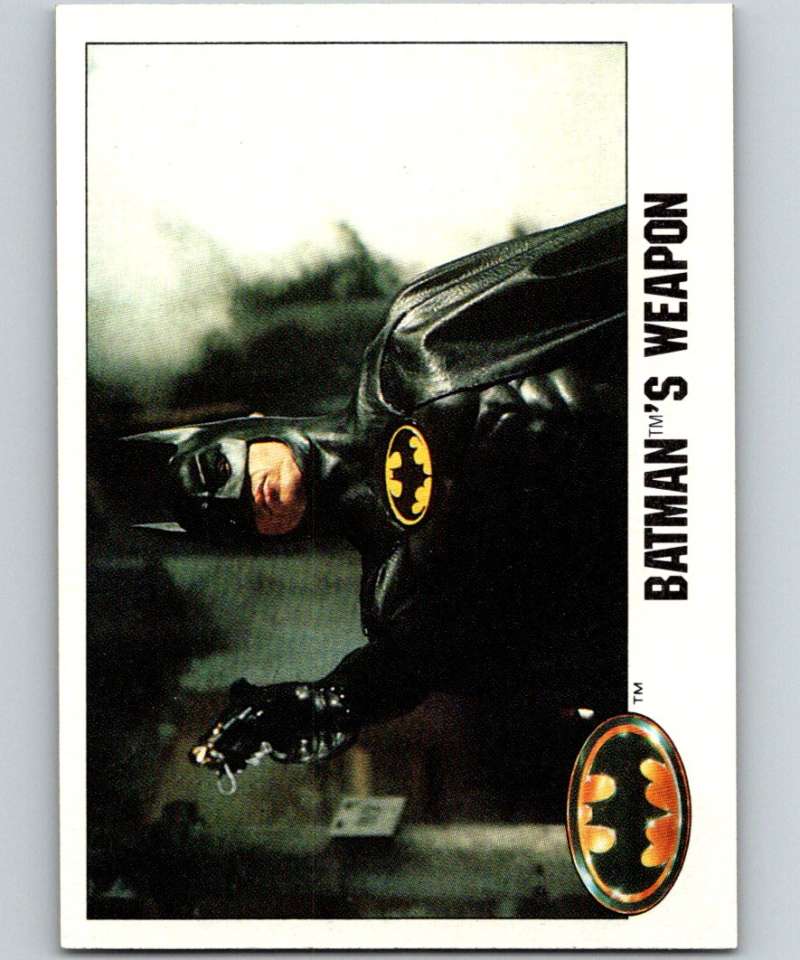 1989 Topps Batman #28 Batman's Weapon