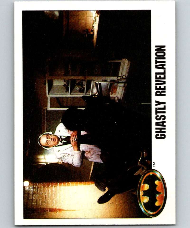 1989 Topps Batman #39 Ghastly Revelation Image 1