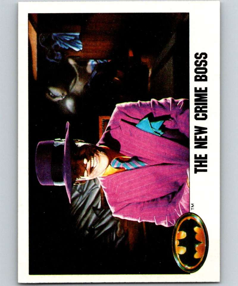 1989 Topps Batman #46 The new crime boss Image 1