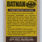 1989 Topps Batman #56 Funny meeting you here! Image 2