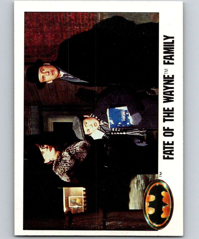 1989 Topps Batman #95 Fate of the Wayne Family