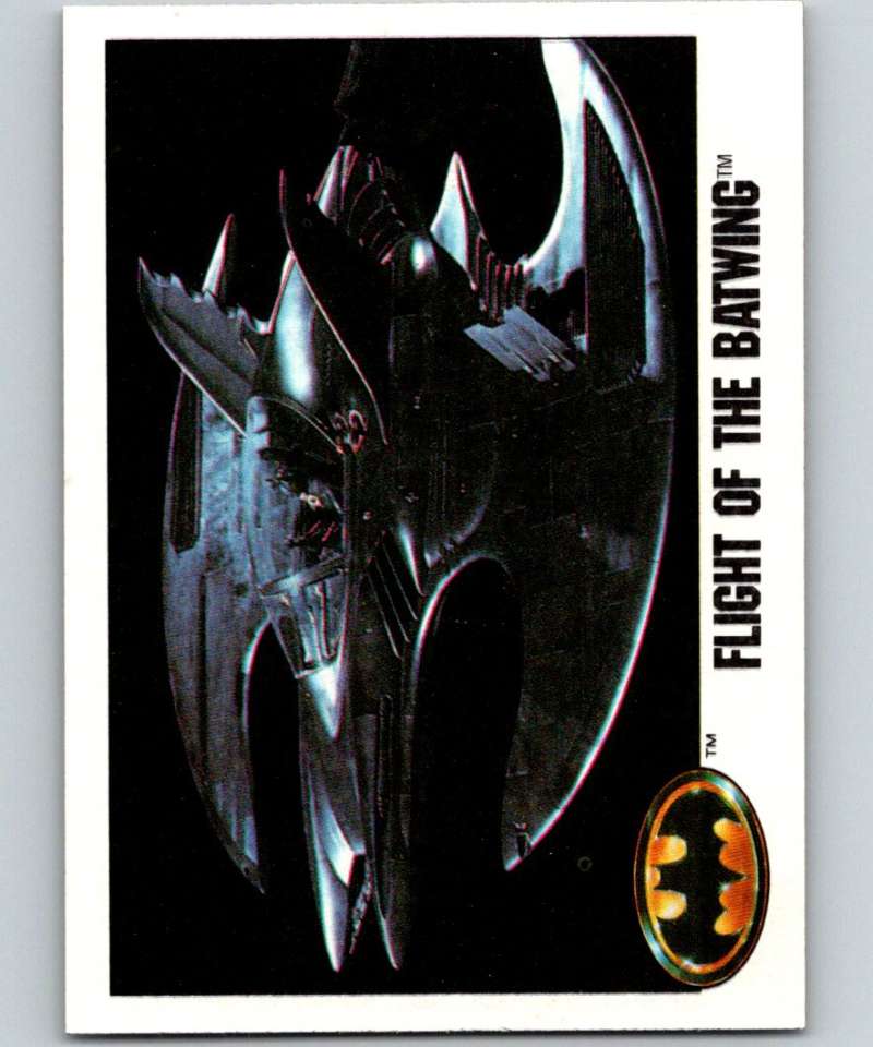 1989 Topps Batman #104 Flight of the Batwing