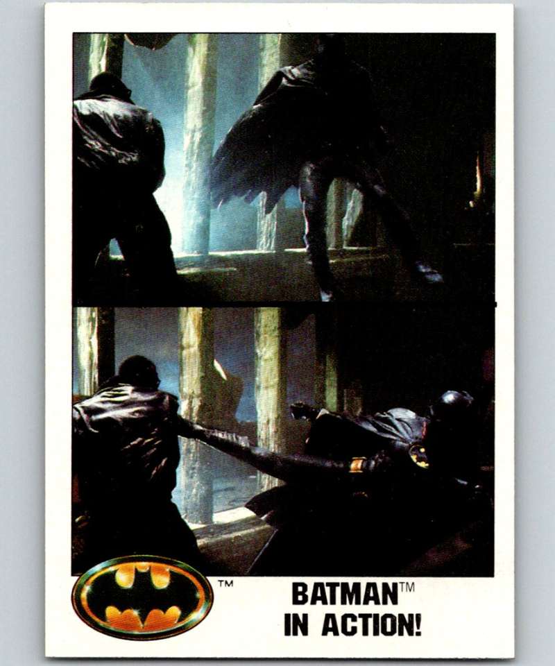 1989 Topps Batman #120 Batman in Action! Image 1