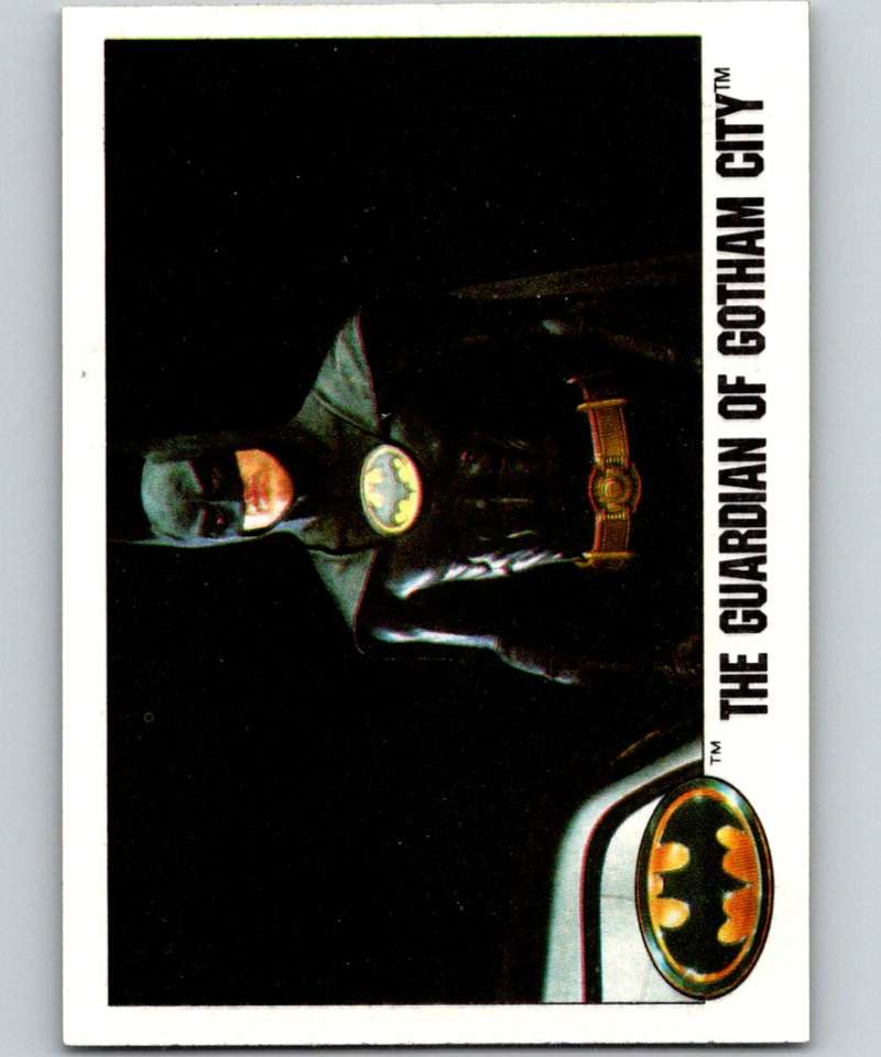 1989 Topps Batman #132 The Guardian of Gotham City