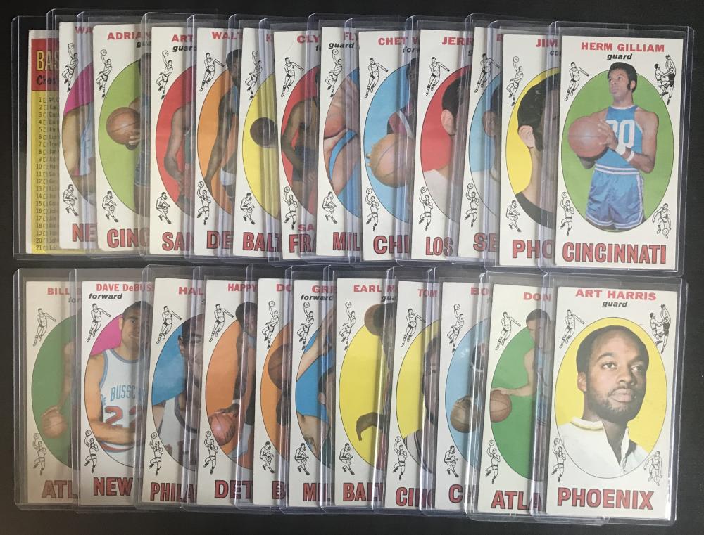 1969-70 Topps Basketball Complete Set 1-99 - Alcindor RC , Chamberlin, Checklist