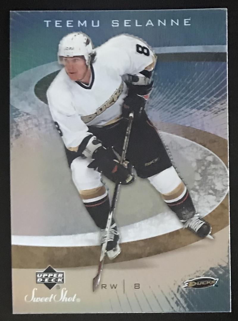 2006-07 Upper Deck Sweet Shot #1 Teemu Selanne NHL MINT Ducks 06700