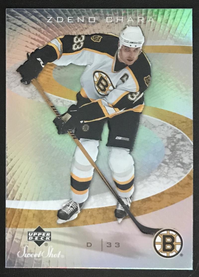 2006-07 Upper Deck Sweet Shot #8 Zdeno Chara NHL MINT Bruins 06703