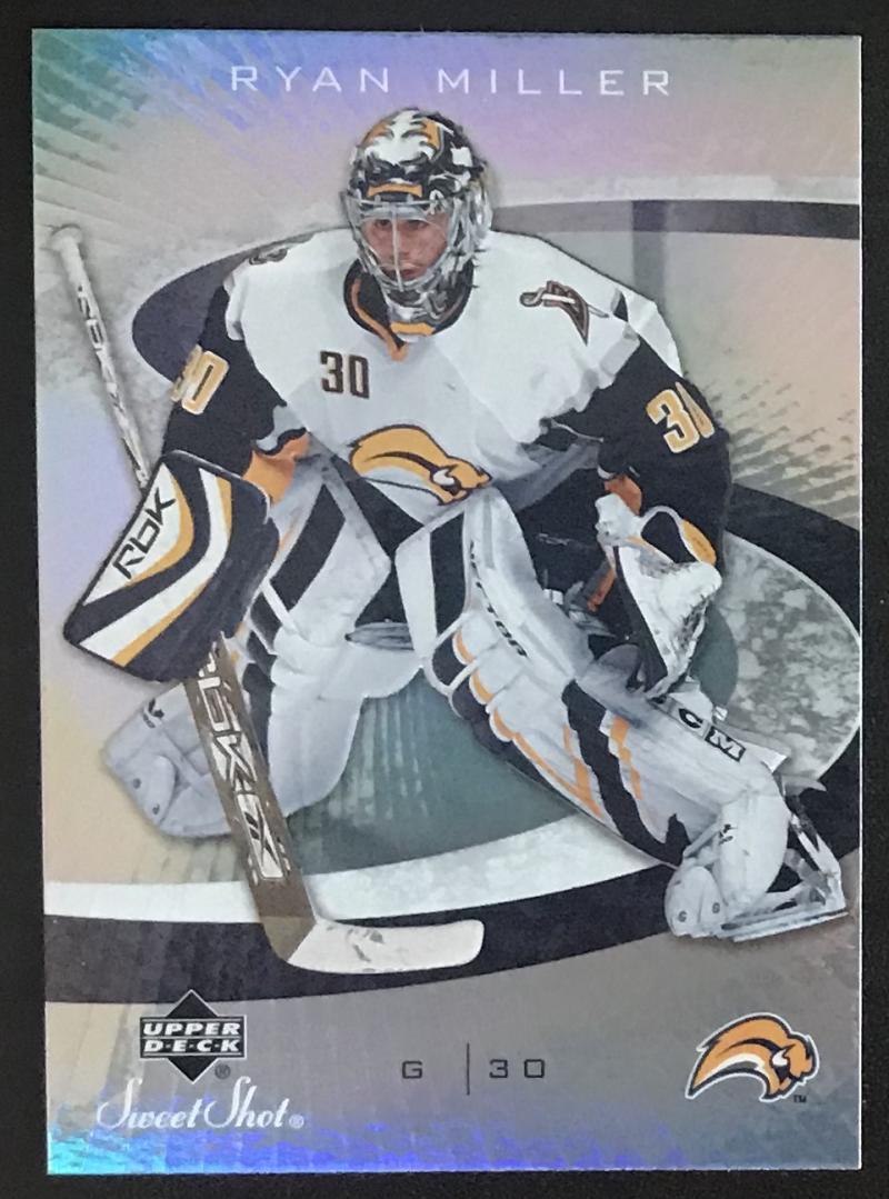 2006-07 Upper Deck Sweet Shot #13 Ryan Miller NHL MINT Sabres 06708