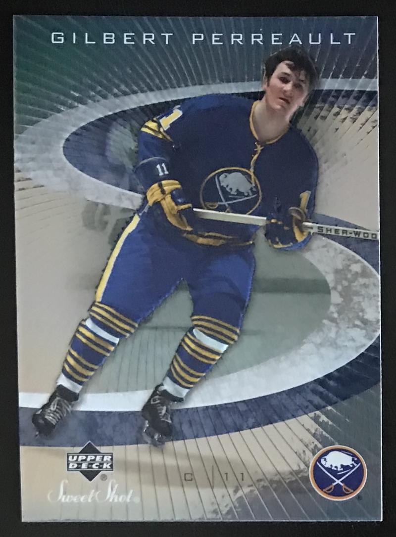 2006-07 Upper Deck Sweet Shot #16 Gilbert Perreault NHL MINT Sabres 06710