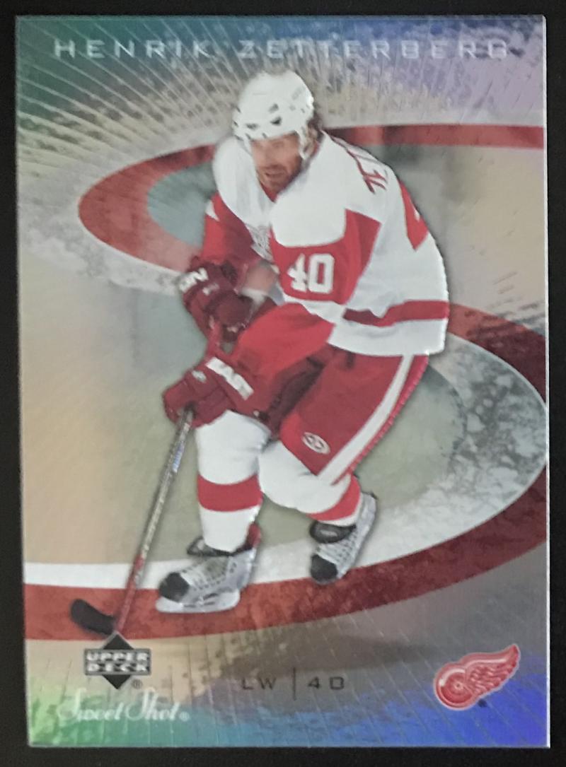 2006-07 Upper Deck Sweet Shot #37 Henrik Zetterberg NHL MINT Wings 06724