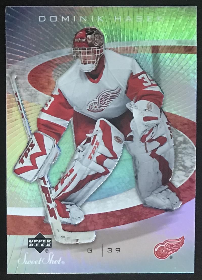 2006-07 Upper Deck Sweet Shot #40 Dominik Hasek NHL MINT Wings 06727