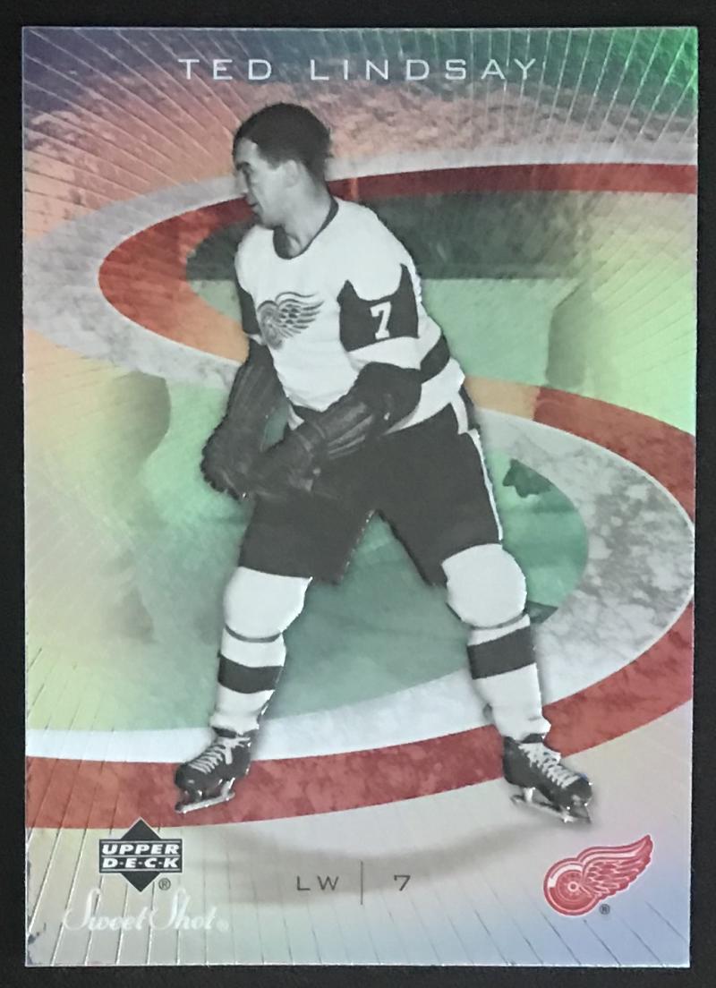 2006-07 Upper Deck Sweet Shot #42 Ted Lindsay NHL MINT Wings 06729