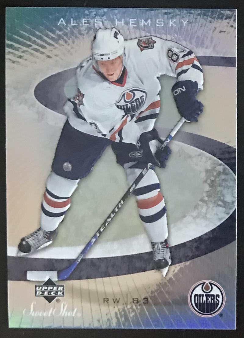 2006-07 Upper Deck Sweet Shot #43 Ales Hemsky NHL MINT Oilers 06730