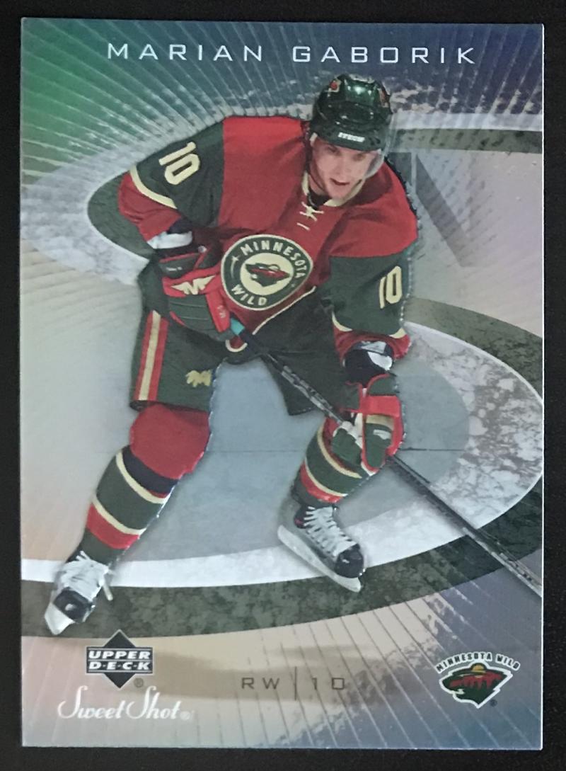 2006-07 Upper Deck Sweet Shot #54 Marian Gaborik NHL MINT Wild 06738