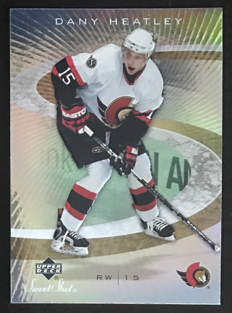 2006-07 Upper Deck Sweet Shot #73 Dany Heatley NHL MINT Senators 06751