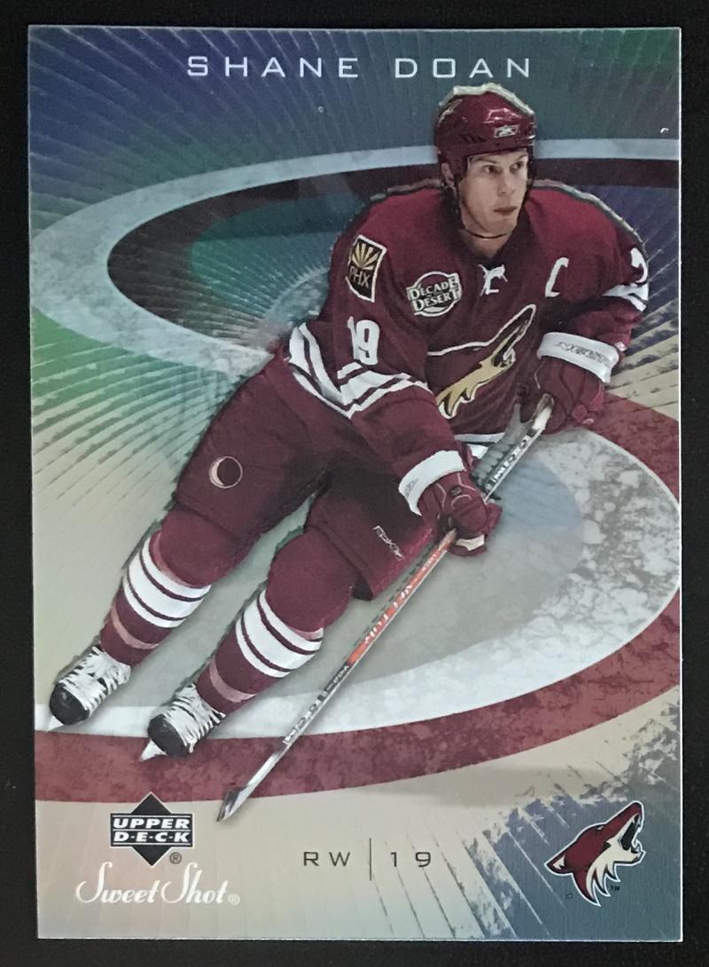 2006-07 Upper Deck Sweet Shot #80 Shane Doan NHL MINT Coyotes 06756