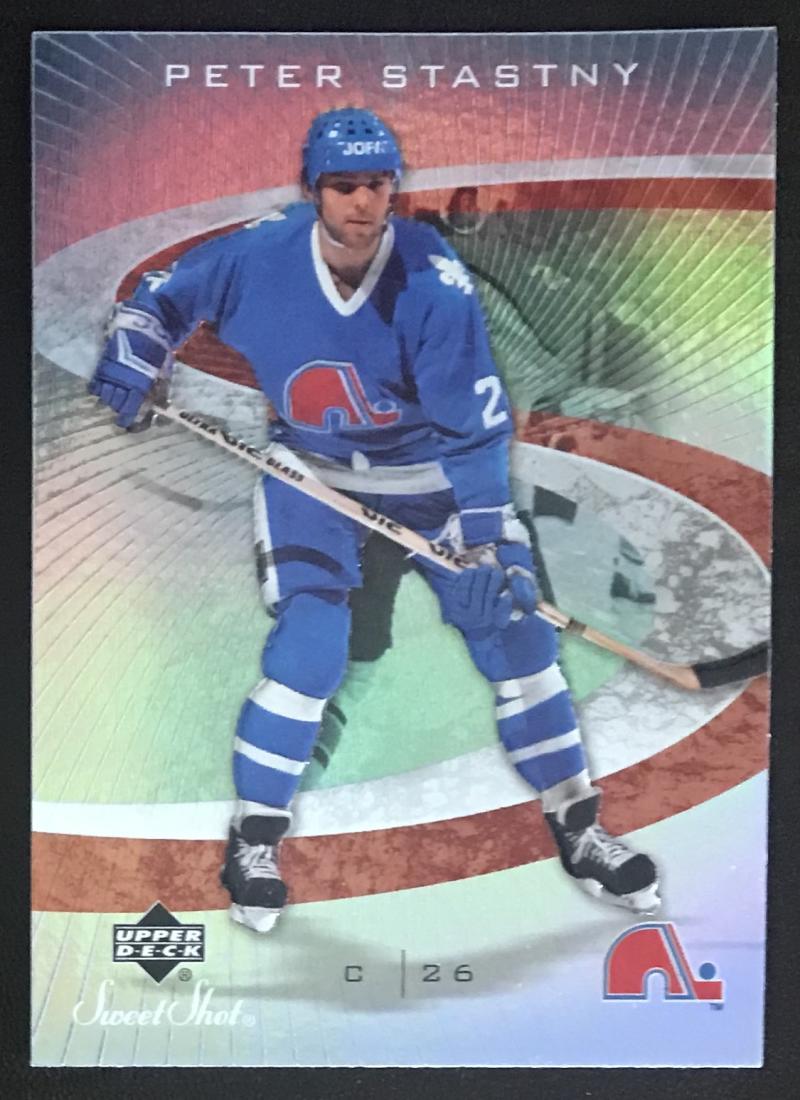 2006-07 Upper Deck Sweet Shot #85 Peter Stastny NHL MINT Nordiques 06860