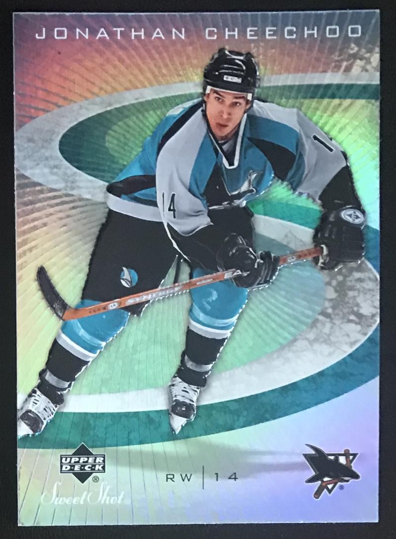 2006-07 Upper Deck Sweet Shot #88 Jonathan Cheechoo NHL MINT Sharks 06862