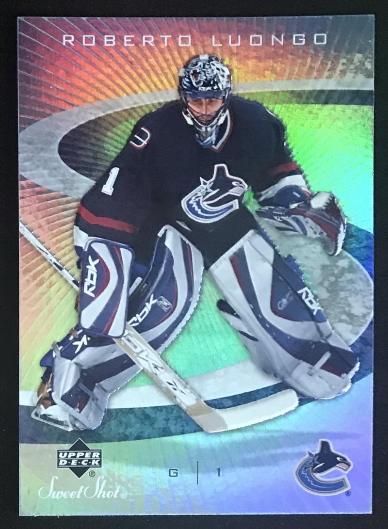 2006-07 Upper Deck Sweet Shot #98 Roberto Luongo NHL MINT Canucks 06870