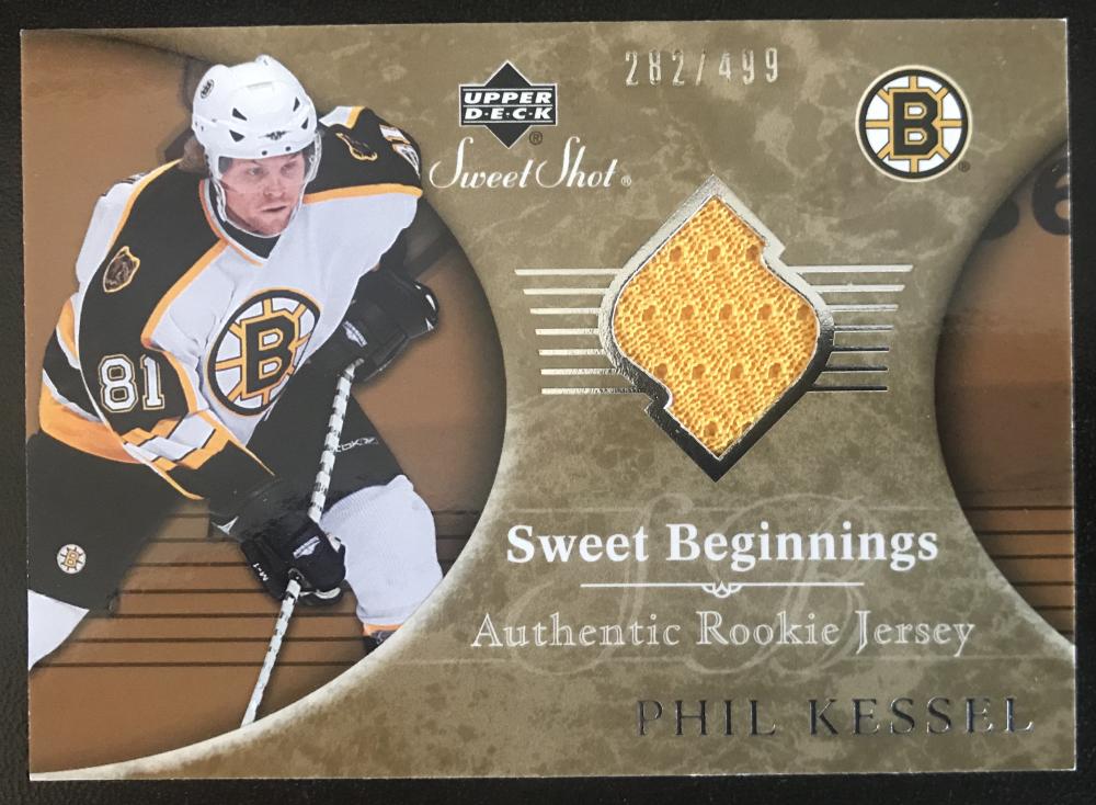 2006-07 Upper Deck Sweet Shot #104 Phil Kessel RC Rookie 282/499 06790