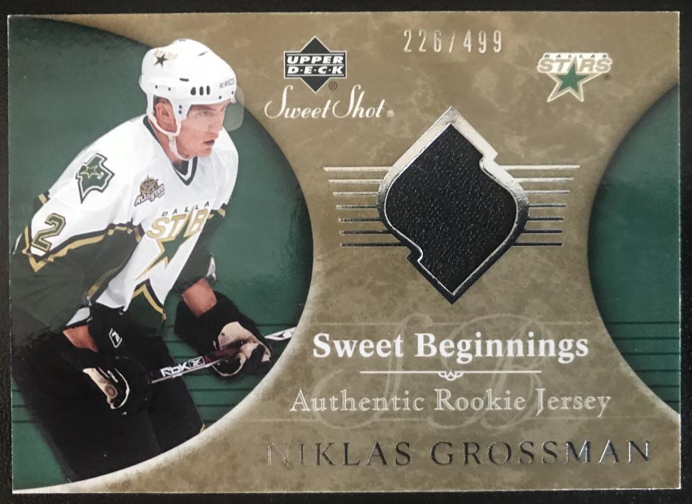 2006-07 Upper Deck Sweet Shot #119 Nicklas Grossman RC Rookie 226/499 06775 Image 1