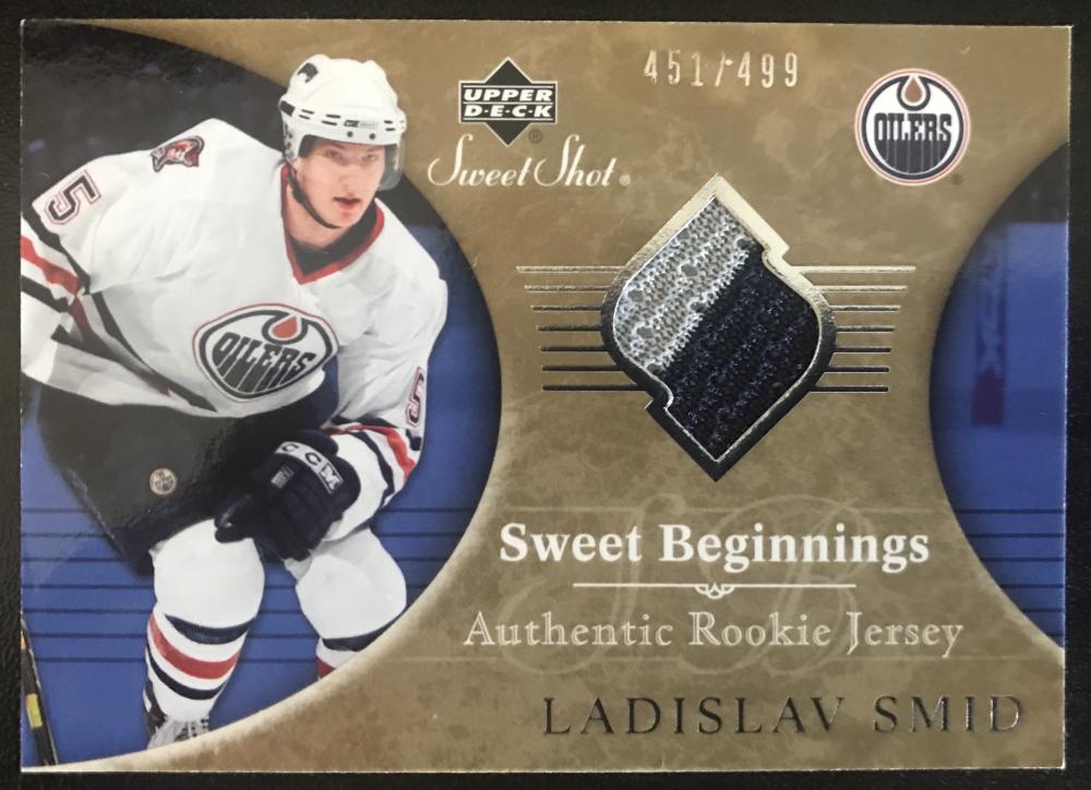 2006-07 Upper Deck Sweet Shot #125 Ladislav Smid RC Rookie 451/499 06781 Image 1