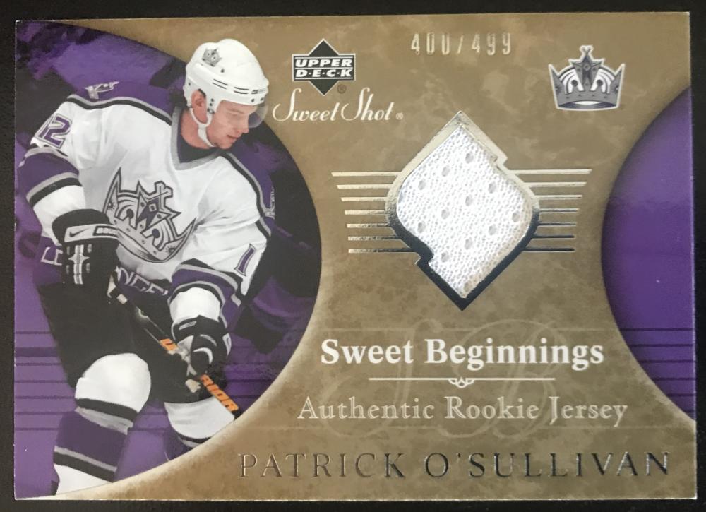 2006-07 Upper Deck Sweet Shot #131 Patrick O'Sullivan Rookie 400/499 06787 Image 1