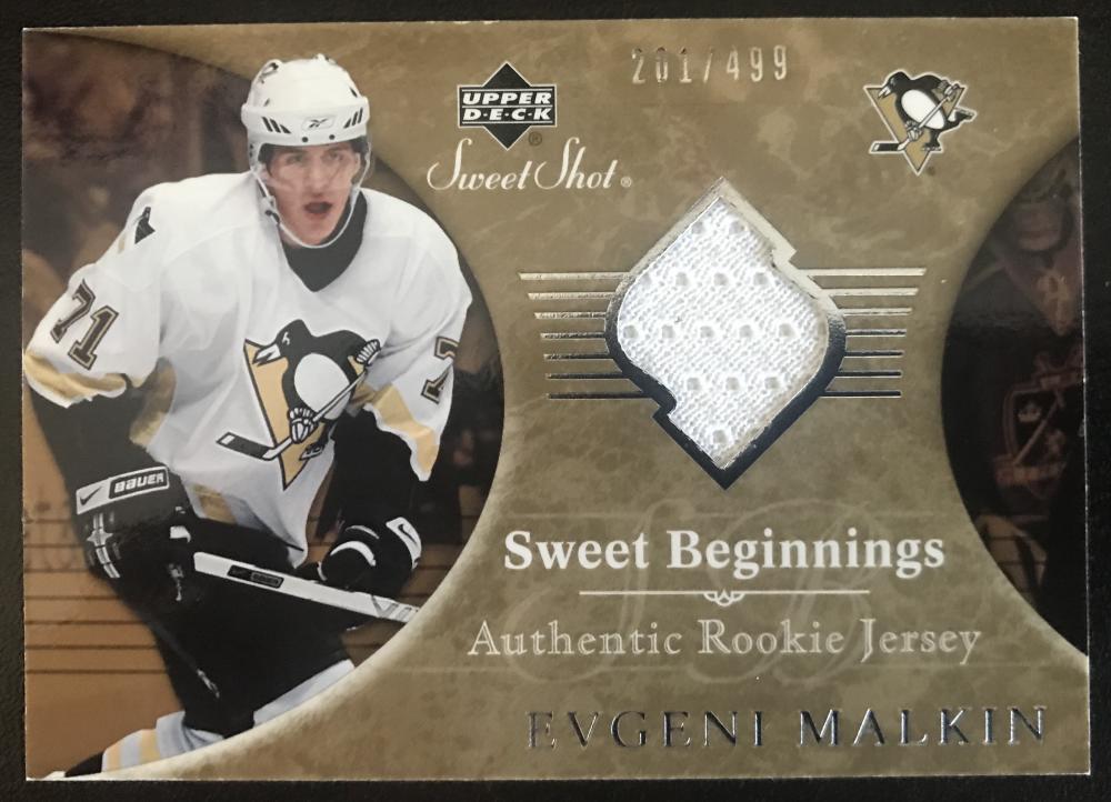 2006-07 Upper Deck Sweet Shot #146 Evgeni Malkin RC Rookie 201/499 06802