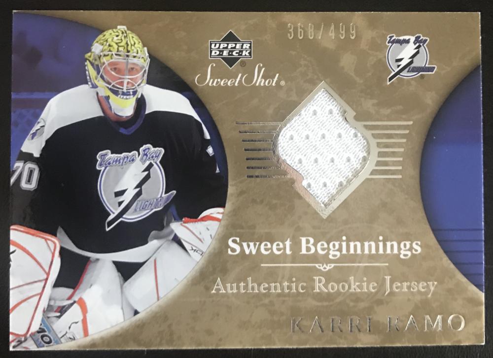 2006-07 Upper Deck Sweet Shot #153 Karri Ramo RC Rookie 368/499 06809
