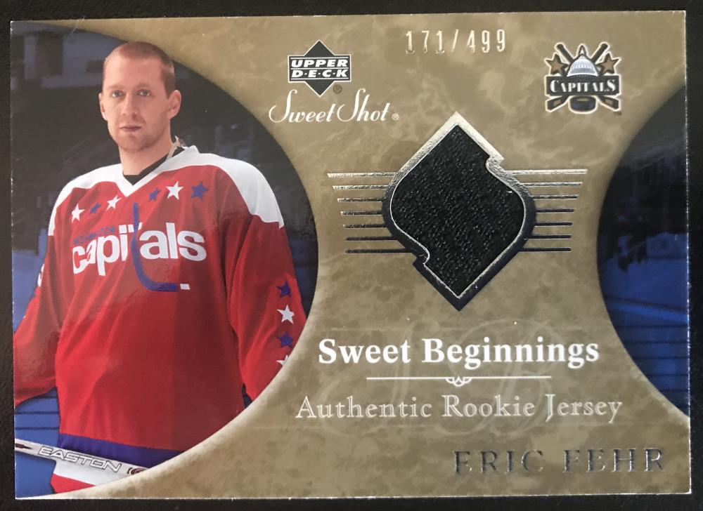 2006-07 Upper Deck Sweet Shot #160 Eric Fehr RC Rookie 171/499 06816 Image 1