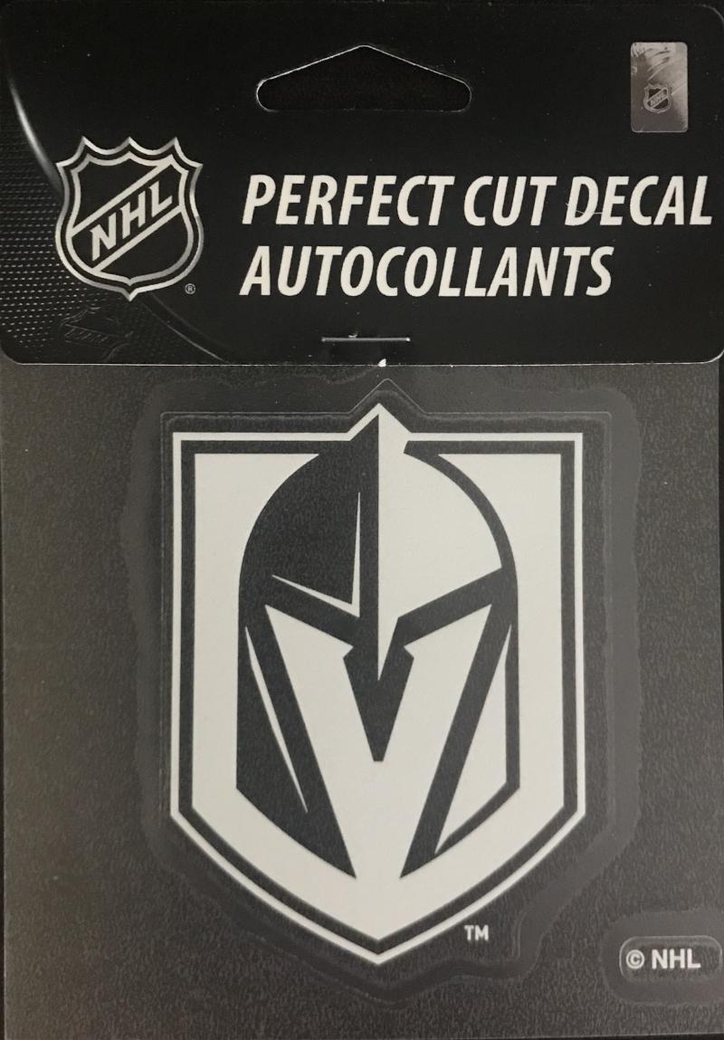 Vegas Golden Knights Perfect Cut WHITE 4"x4" Decal Sticker
