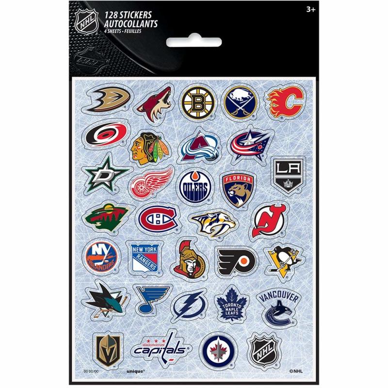 Logo Sticker Sheet 5"x6" - 32 Logos - 4 Sheets - 128 Stickers Total
