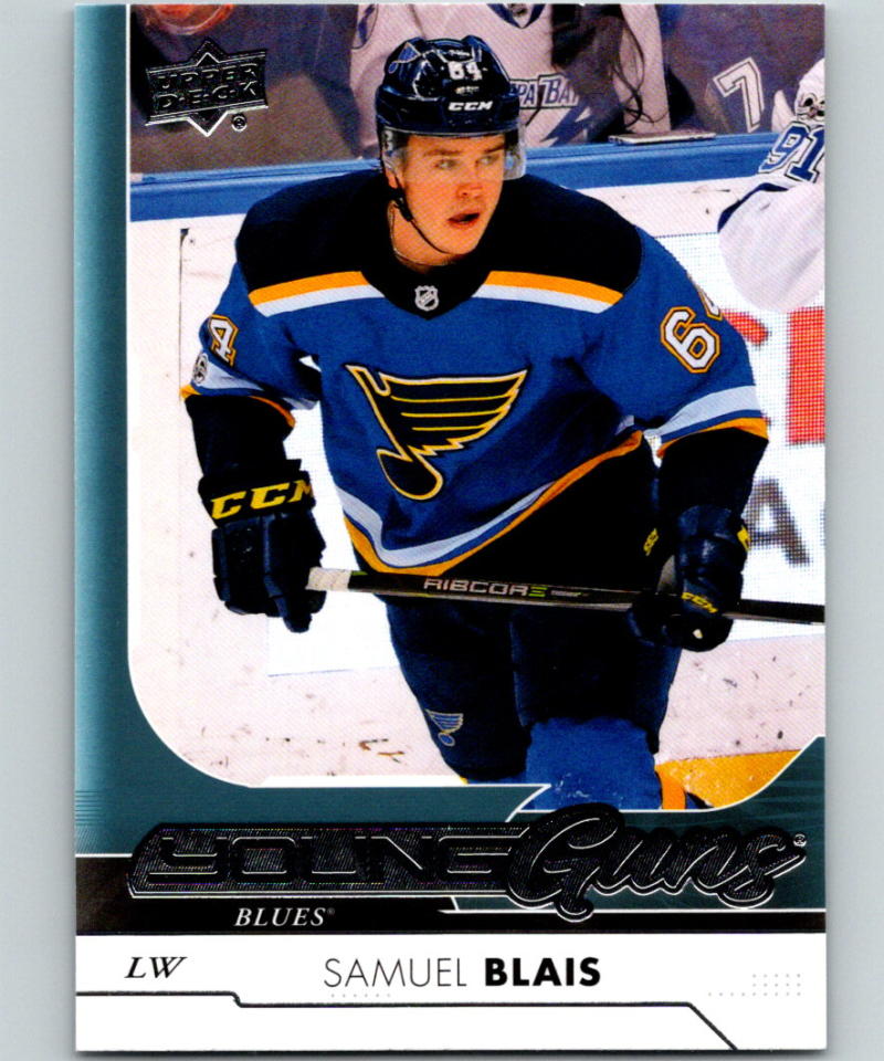 2017-18 Upper Deck #453 Samuel Blais Young Guns Blues YG RC 06876