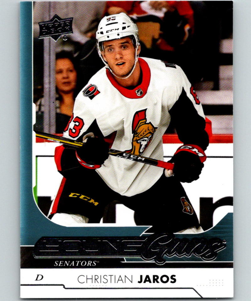2017-18 Upper Deck #462 Christian Jaros Young Guns Senators YG RC 06878 Image 1
