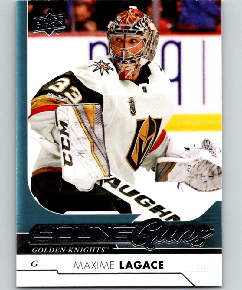 2017-18 Upper Deck #482 Maxime Lagace Young Guns Knights YG RC 06880
