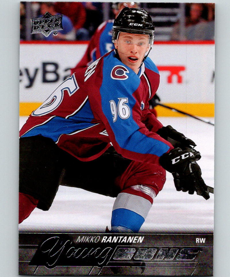 2015-16 Upper Deck #206 Mikko Rantanen Young Guns MINT RC Rookie Colorado Avalanche