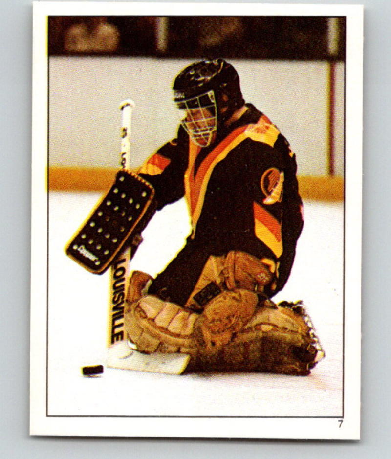 1982-83 Topps Stickers #7 Richard Brodeur NHL 06889